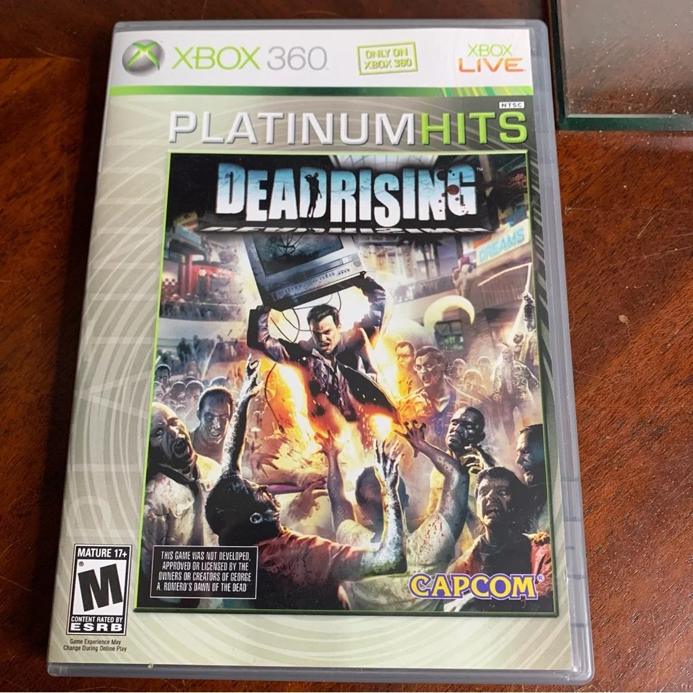 Xbox 360 Platinum Hits Dead Rising Video Game